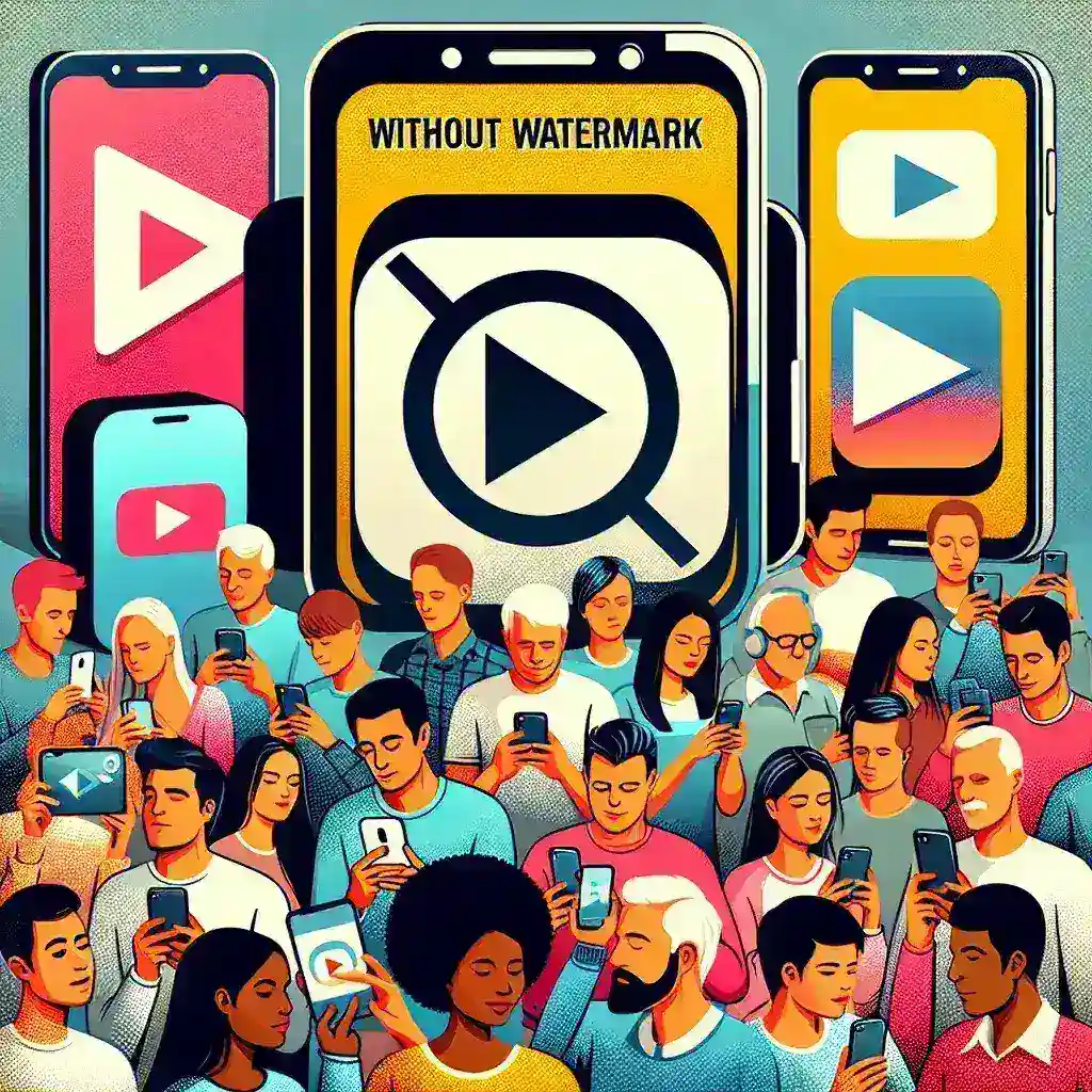 "Ilustrasi langkah-langkah mudah untuk mendownload video TikTok tanpa watermark dengan aplikasi dan situs web terbaik."